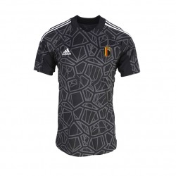 Camisola Bélgica Guarda-redes Homem Equipamento Primeiro Copa do Mundo 2022 Manga Curta